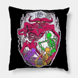 "Flaming Gate" Pillow