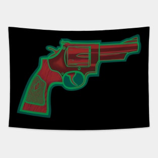 .44 Magnum Revolver Tapestry