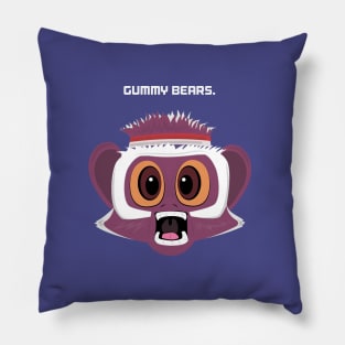 Steve! from Cloudy With a Chance of Meatballs (Gummy Bears) Pillow