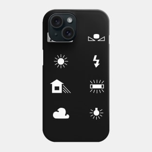 Photography White Balance (Dark Background) Phone Case