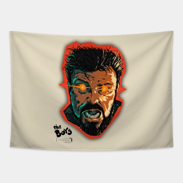 billy butcher Tapestry by Kotolevskiy