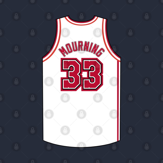 Alonzo Mourning Miami Jersey Qiangy by qiangdade