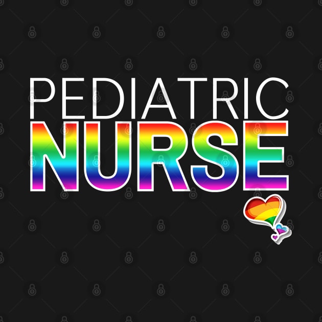 Pediatric Nurse Rainbow Letters by jackofdreams22