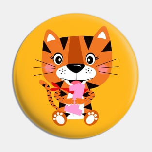 happy birthday tiger girl Pin