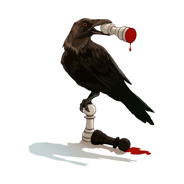 Murder of Crows by paintedmonk