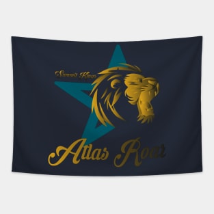 Atlas Lion Pride Moroccan Gift King D 'Atlas Gold Tapestry