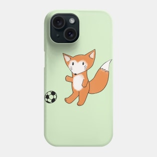 Fox Playing Soccer / Football Phone Case