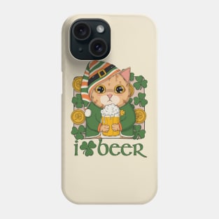 I Love Beer Phone Case