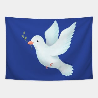 Peace Dove Bird Tapestry