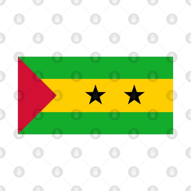 Flag of Sao Tome and Principe by COUNTRY FLAGS