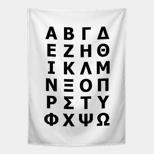 Greek Alphabet Tapestry by tinybiscuits