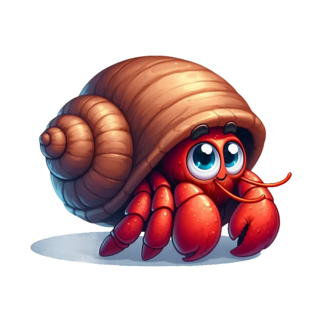 Cute Hermit Crab by Dmytro