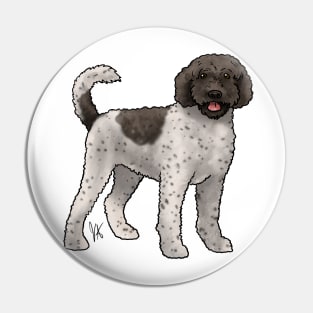 Dog - Portuguese Water Dog - Parti Pin