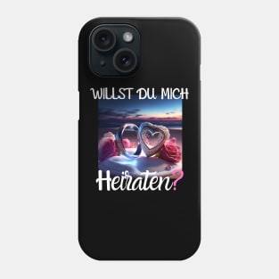 Marriage Proposal For Wedding Or Engagement - Romantic Gift Idea Phone Case