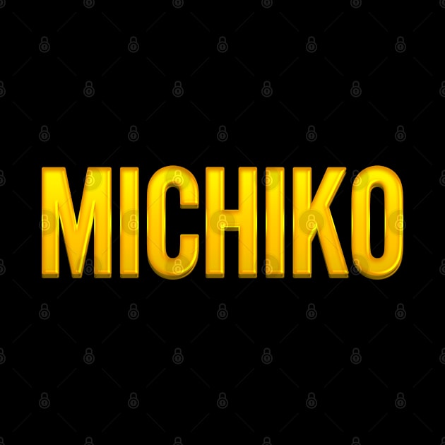 Michiko Name by xesed