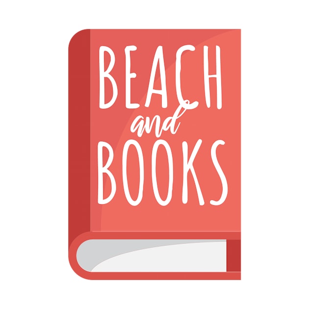 Bookworm beach and books by maxcode