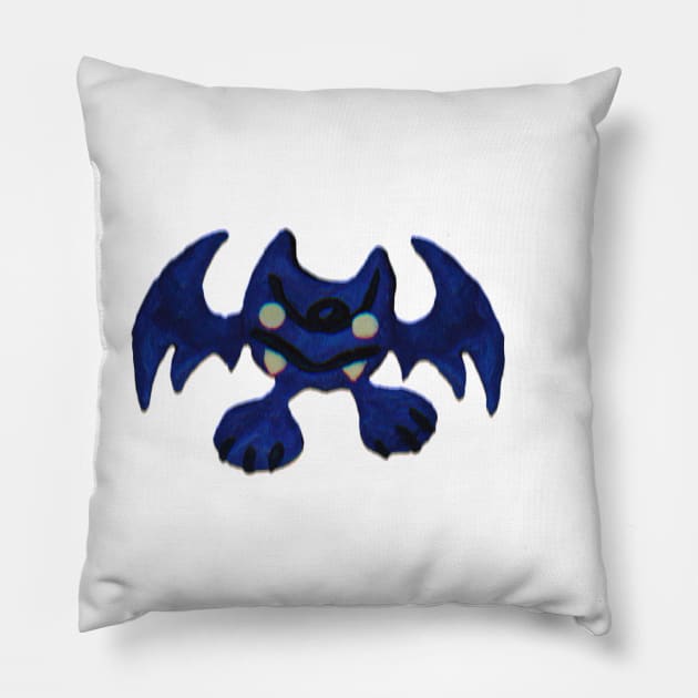 Claymation Bat Pillow by Kaerepi