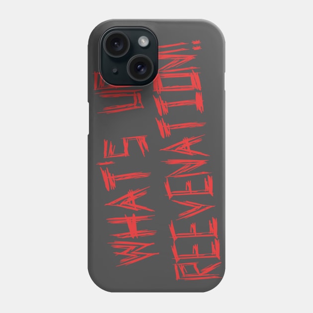 What's up ReeveNation!! Phone Case by Reeve