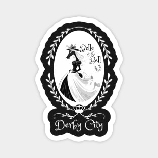 Derby City Collecction: Belle of the Ball 1 (Black) Magnet