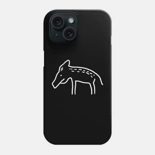 Young Boar - Minimal Animal Phone Case