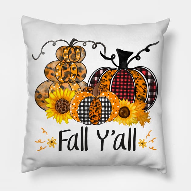 Fall You All Pillow by Rise And Design