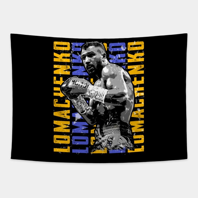 Vasyl Lomachenko Tapestry by RichyTor