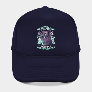 Multiple Personalities - Funny Evil Hell Dog Gift Hat