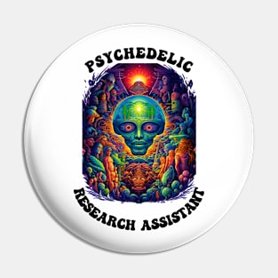 Psychedelic Research Assistant Pin