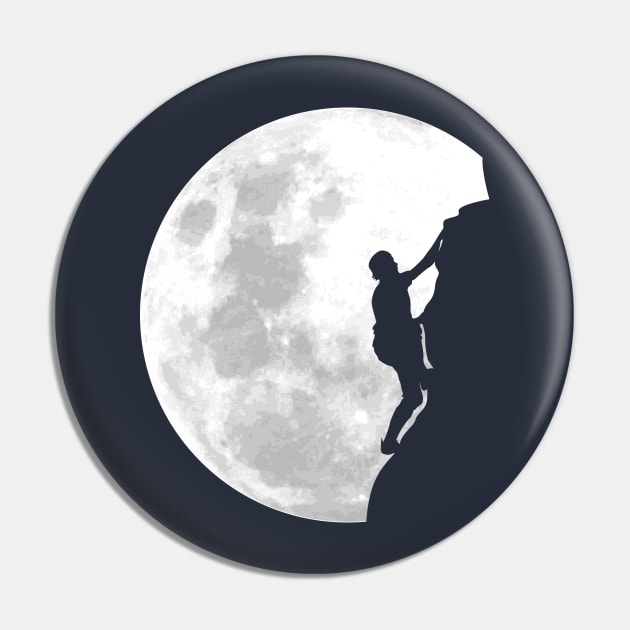 Climb the moon Pin by Zakaria Azis