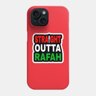 Straight Outta Rafah - Sticker - Double-sided Phone Case