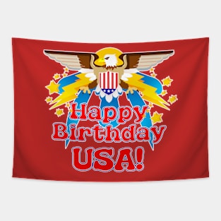 Happy Birthday USA! Tapestry