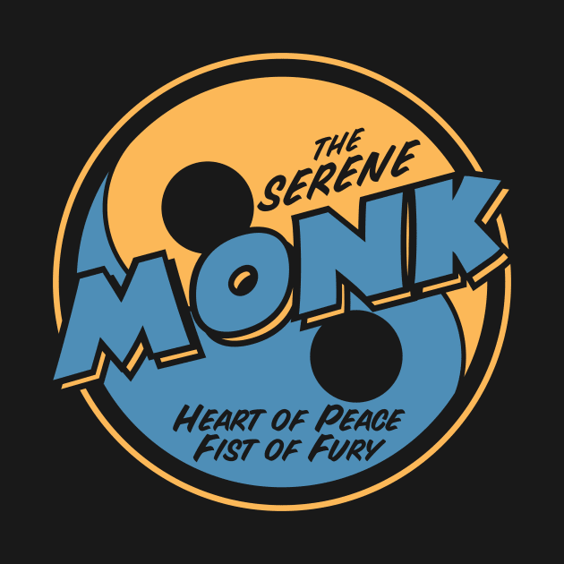 Dungeons & Dragons Monk Class by Natural 20 Shirts