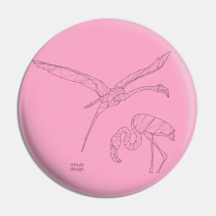 Flamingos Pin