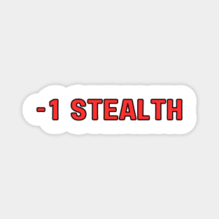 D&D -1 Stealth Stat Modifier Magnet