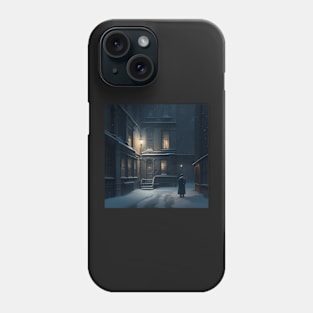 Frosty Snow Street Phone Case