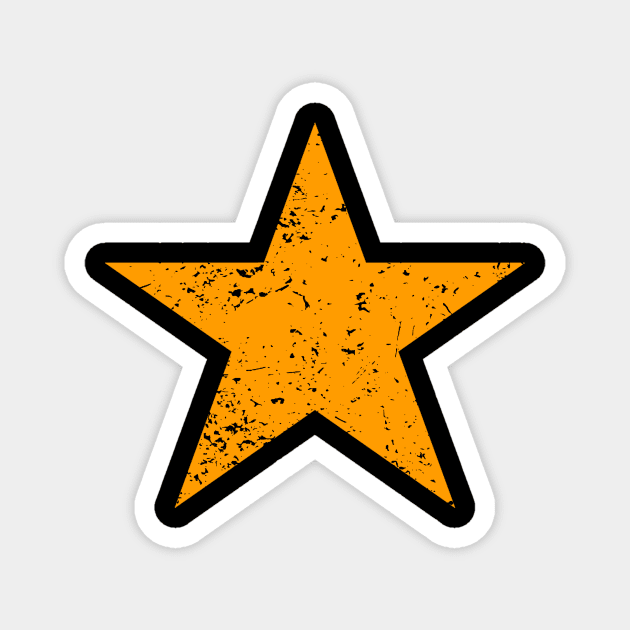 Yellow Star Emoji Magnet by SeattleDesignCompany