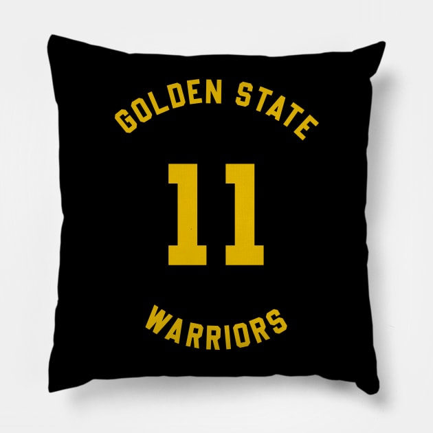 golden state players warriors gold blooded 2022 playoffs Pillow by monami