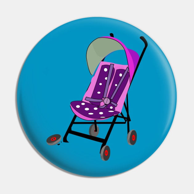 Broken Baby Stroller Pin by momomoma