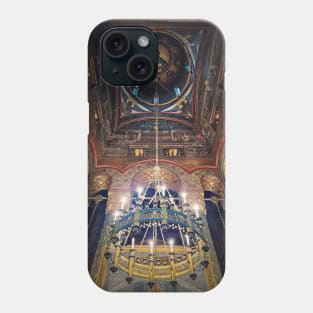 Curtea de Arges Interior architectural details Phone Case