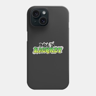 Made in Hackney I Garffiti I Neon Colors I Green Phone Case