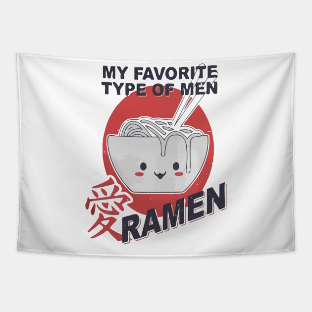 My favorite type of men ramen Tapestry by francotankk