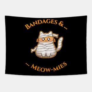 Bandages & Meow-mies Tapestry