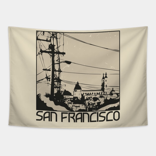 San Francisco Tapestry by aidsch