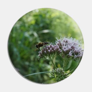 Bee On Water Hemp Pin