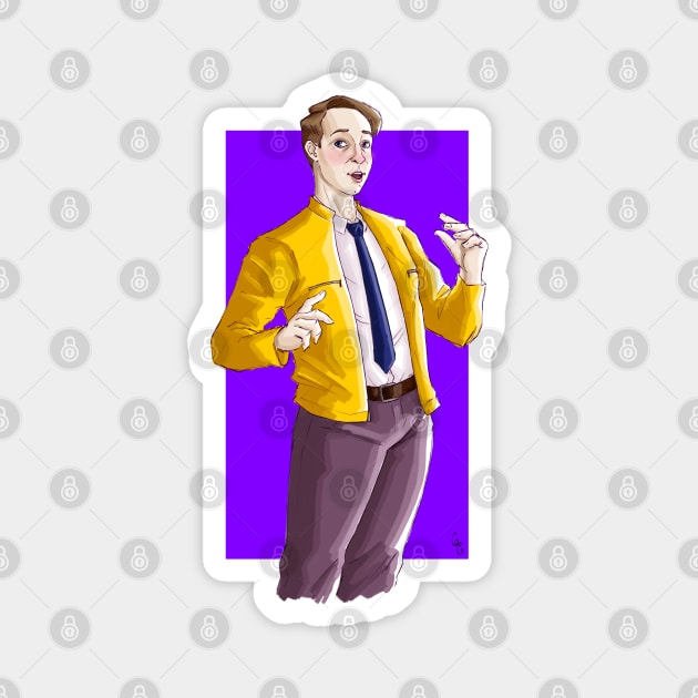 Dirk Gently Magnet by ConnorATerro