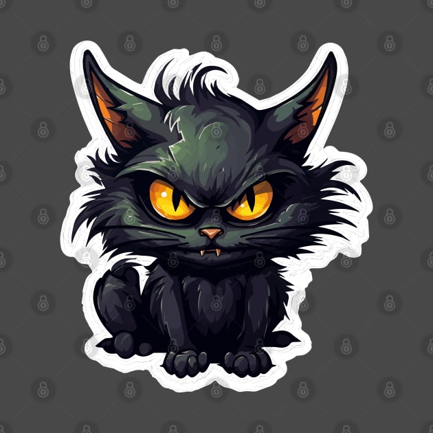 Baby Black Cat by VelvetRoom