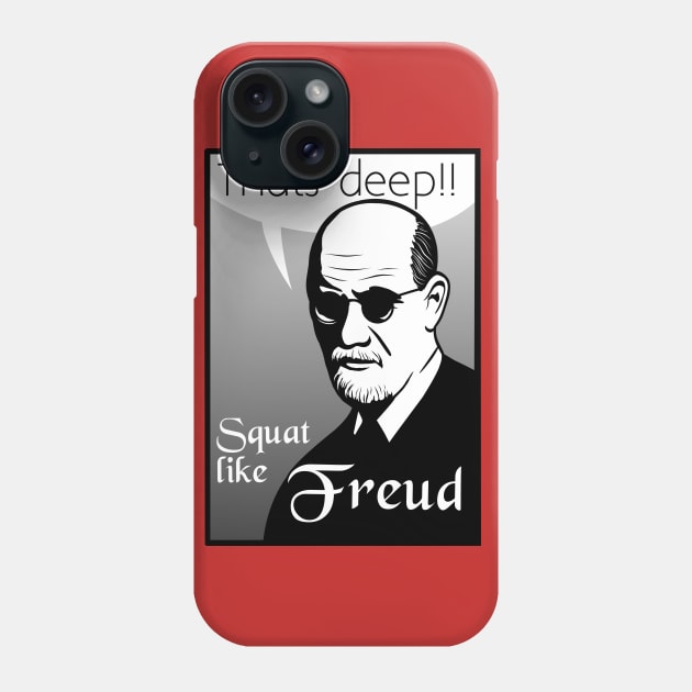 Deep Squats Phone Case by TimAddisonArt