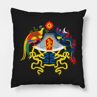 Twelve Symbols national emblem of China Pillow