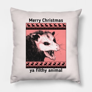 Christmas possum Pillow