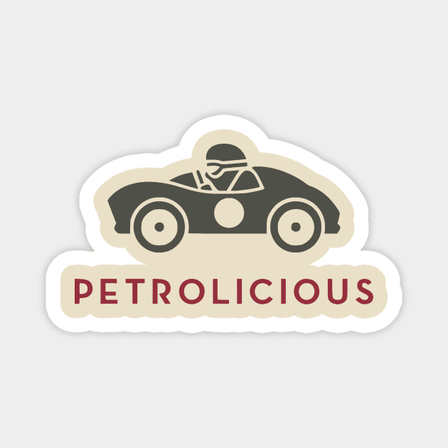 old school car driving petrol oldtimer Magnet by stephun96